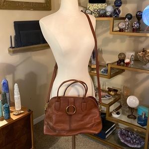 Brand new with tag Frye ring Dome leather bag